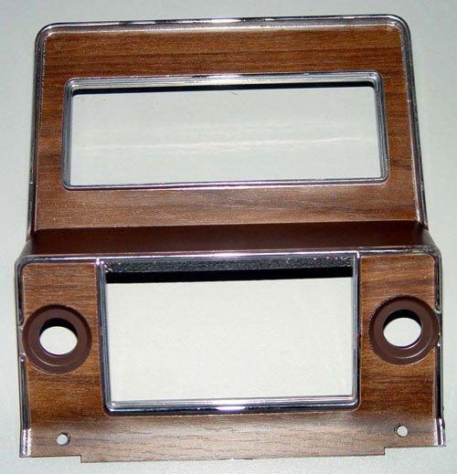 1969 1970 Radio Bezel Woodgrain