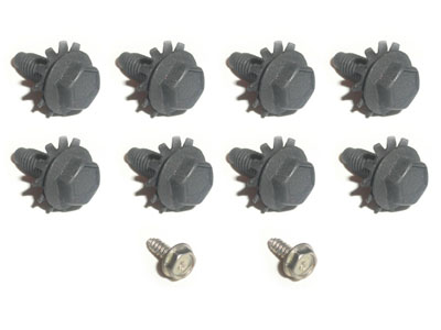 1965 1966 Mustang Deck / Trunk Lid & Hinge Fasteners