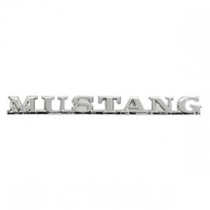 1965 1966 Mustang Fender Emblem Script Stick On