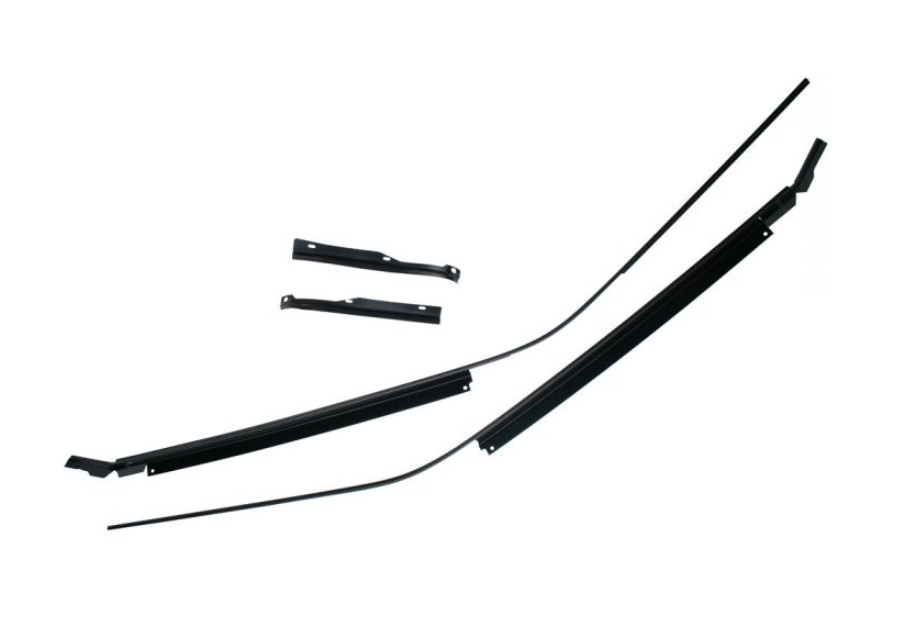 1969 1970 Mustang Fastback Drip Rail Channel 4 Piece Set