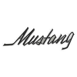 1969 1970 1971 1972 1973 Mustang Script Emblem Best on Market