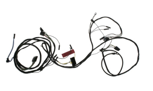 1965 Mustang Headlamp Headlight Wiring Harness with Gauges