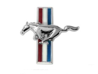 1966 Mustang Glove Box Door Emblem