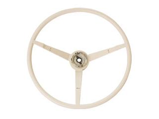 65-66 Standard Steering Wheel White Color