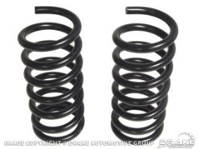 1964 1965 1966 Mustang Performance Coil Springs 1 inch Drop