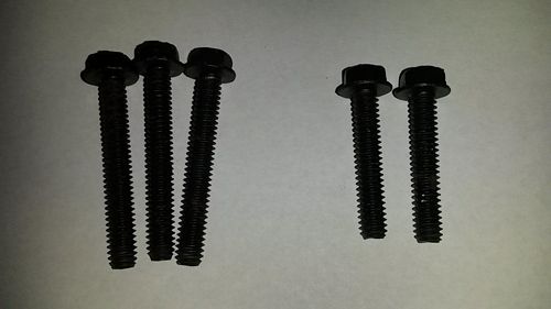 170 200 cid 6 cyl Timing Chain Cover Front Bolts Ford 5 Pieces